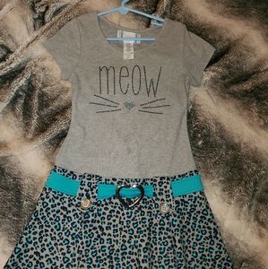 #33 New Piper Meow Dress  M 7/8